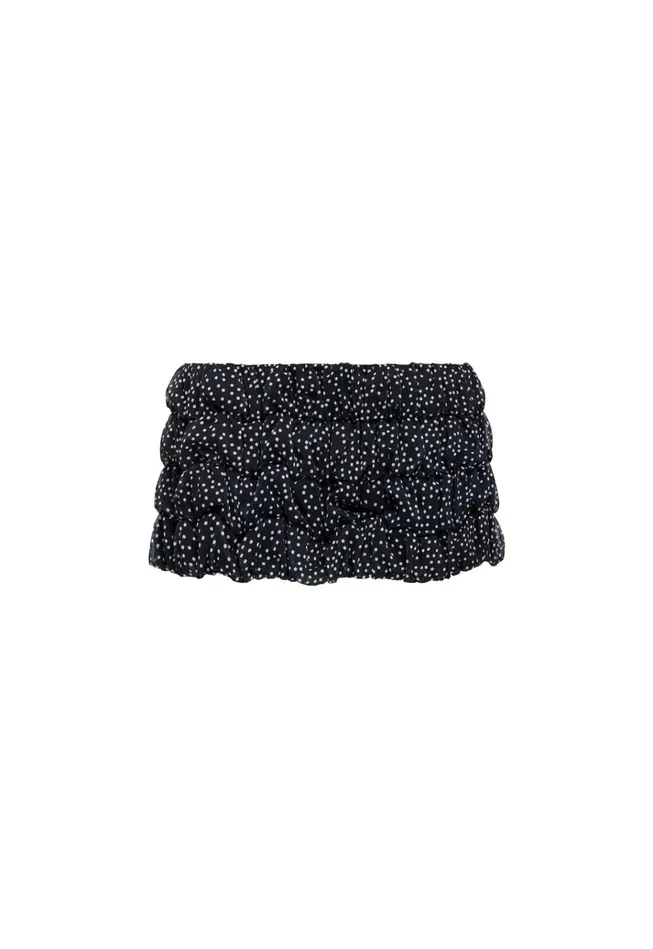 Women Lioness Fashion Skirts BEBE MINI SKORT Onyx Polka Women Lioness Fashion Skirts BEBE MINI SKORT Onyx Polka