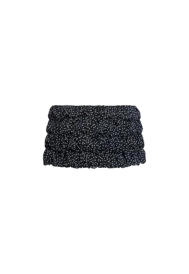 Women Lioness Fashion Skirts BEBE MINI SKORT Onyx Polka Women Lioness Fashion Skirts BEBE MINI SKORT Onyx Polka