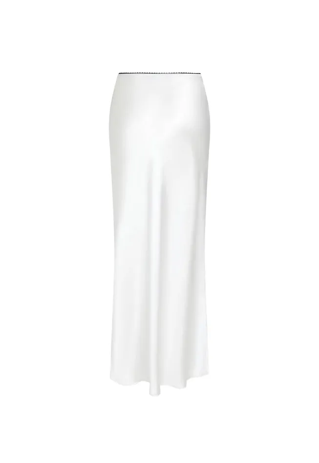 Women Lioness Fashion Skirts ENIGMATIC MAXI SKIRT Porcelain Women Lioness Fashion Skirts ENIGMATIC MAXI SKIRT Porcelain