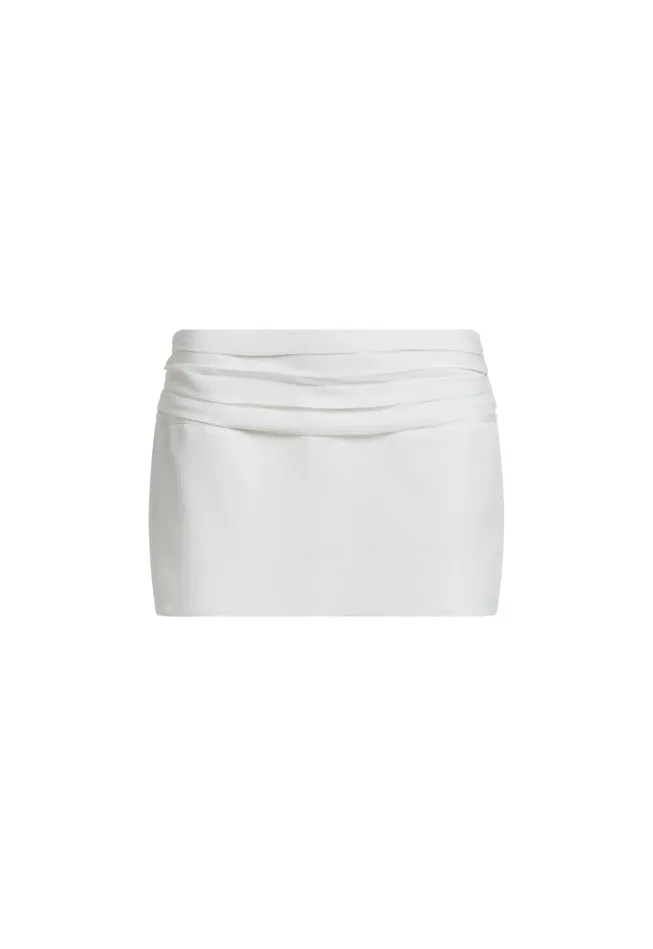 Women Lioness Fashion Skirts UNTAMED MINI SKIRT Ivory Women Lioness Fashion Skirts UNTAMED MINI SKIRT Ivory