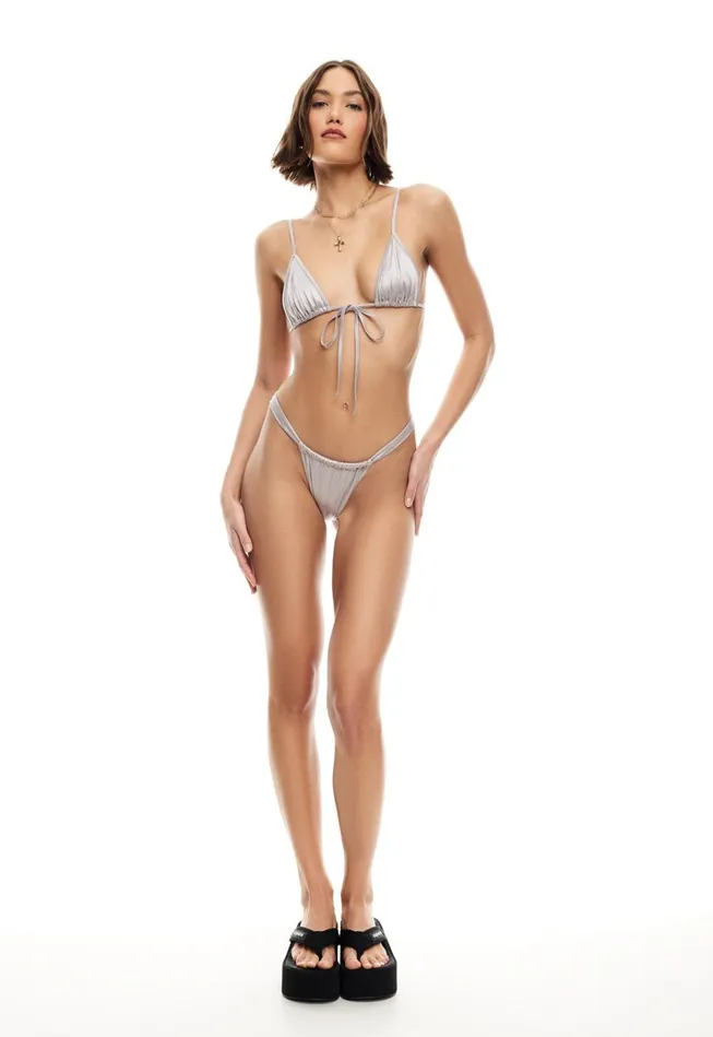Women Lioness Fashion Swim RIO TIE TOP Metal