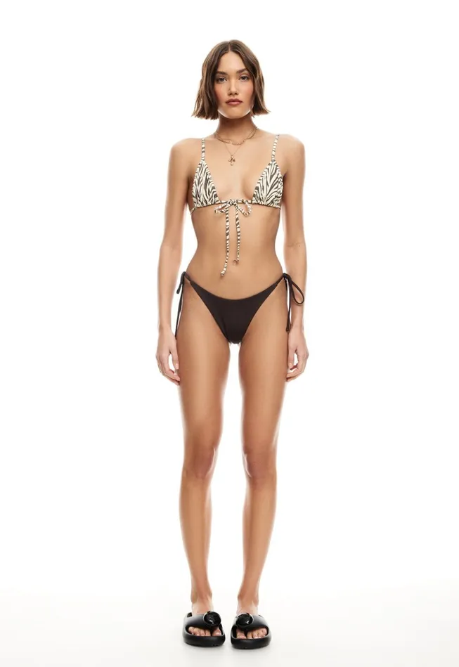 Women Lioness Fashion Swim RIO TIE TOP Zebra