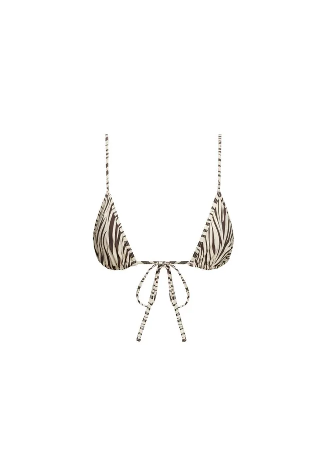 Women Lioness Fashion Swim RIO TIE TOP Zebra
