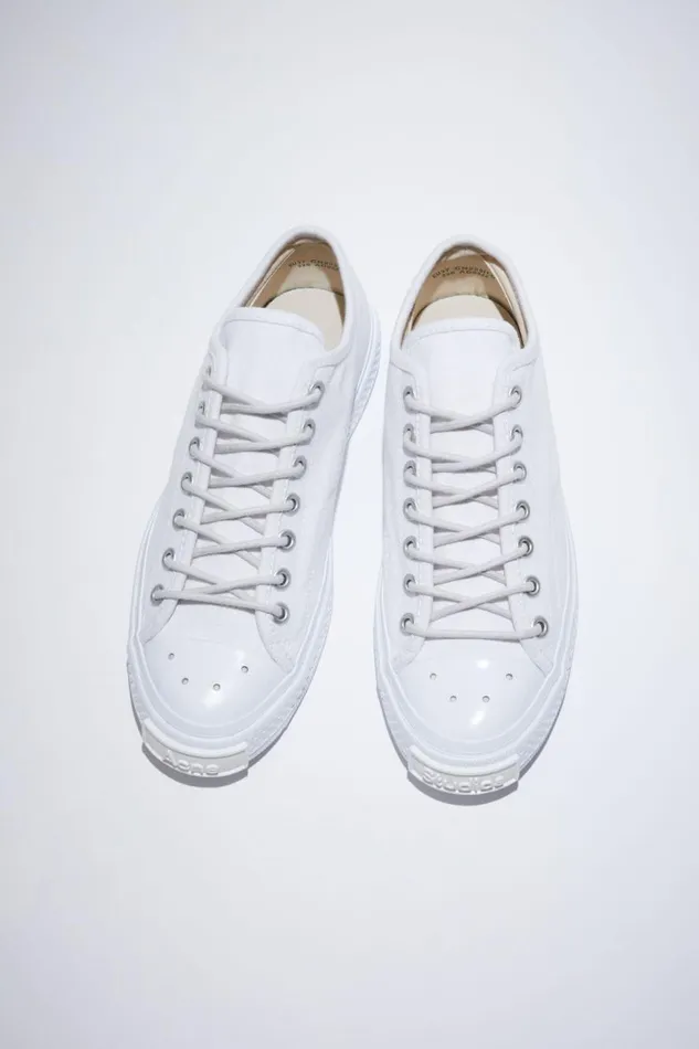 Women Low Top Sneakers Optic White Acne Studios Shoes