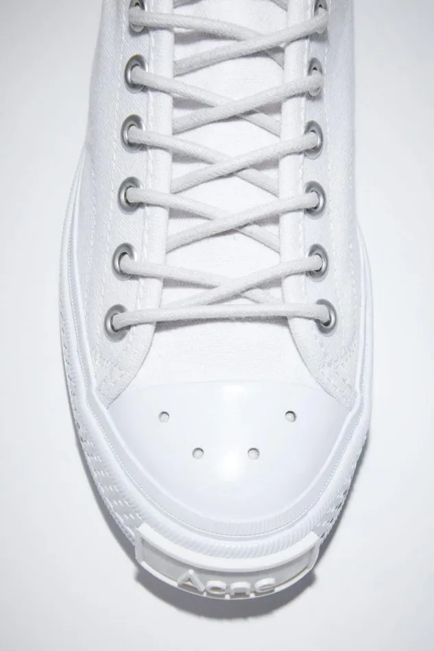 Women Low Top Sneakers Optic White Acne Studios Shoes