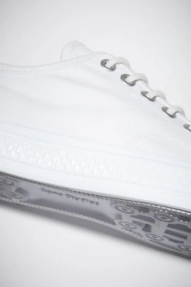 Women Low Top Sneakers Optic White Acne Studios Shoes