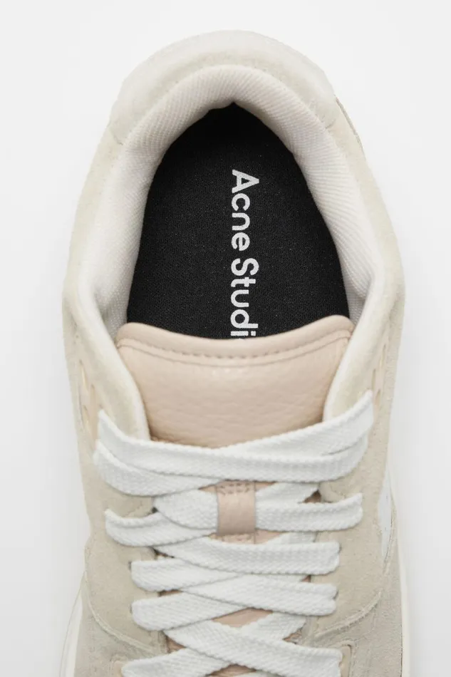 Women Low Top Sneakers Whiteoff White Acne Studios Shoes