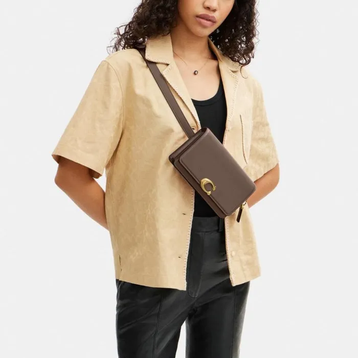WomenMen Bandit Belt Bag Brassdark Stone Coach Belt Bags