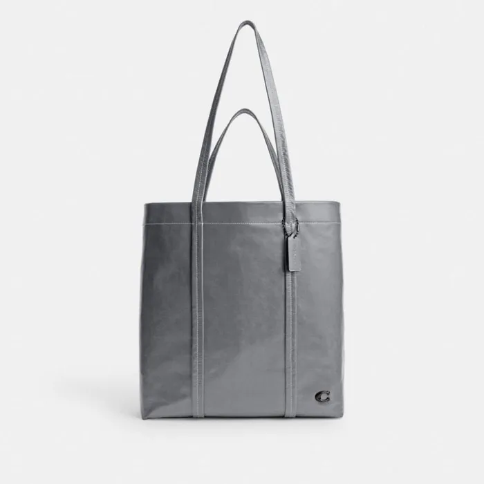 WomenMen Hall Tote 33 Grey Blue Coach Totes and Carryalls