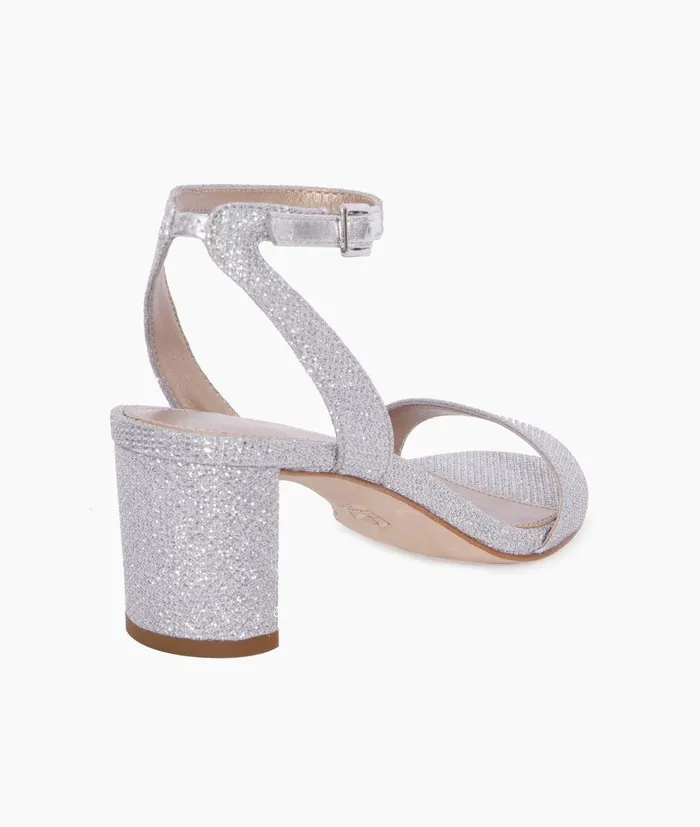 Women Moira 2 Low Heel 8211 Silver Pelle Moda Low Heels Women Moira 2 Low Heel 8211 Silver Pelle Moda Low Heels
