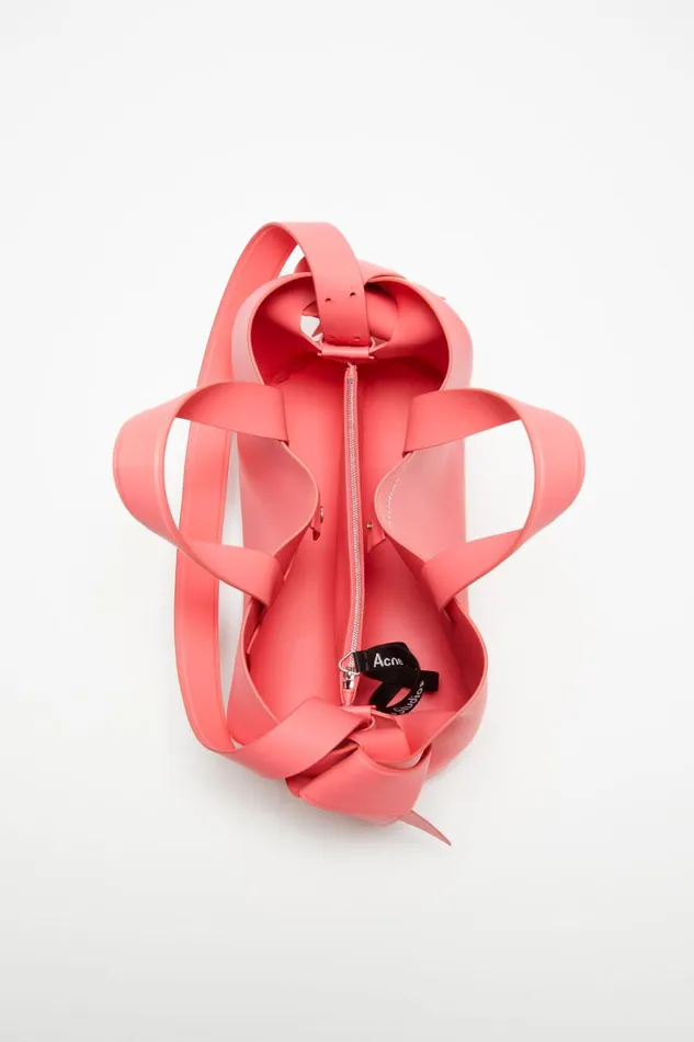 Women Musubi Midi Tote Electric Pink Acne Studios Bags