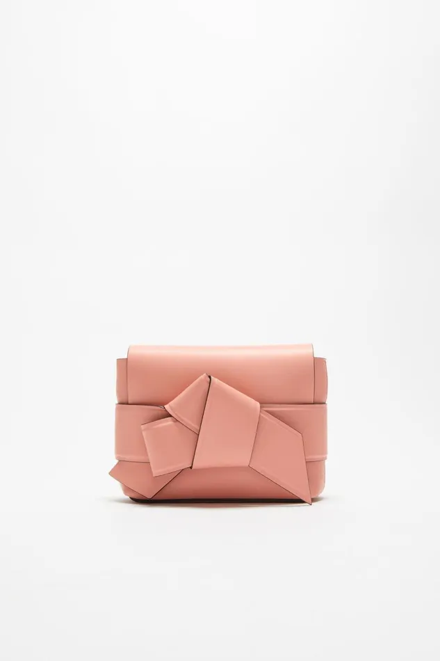 Women Musubi Mini Crossbody Bag Salmon Pink Acne Studios Bags