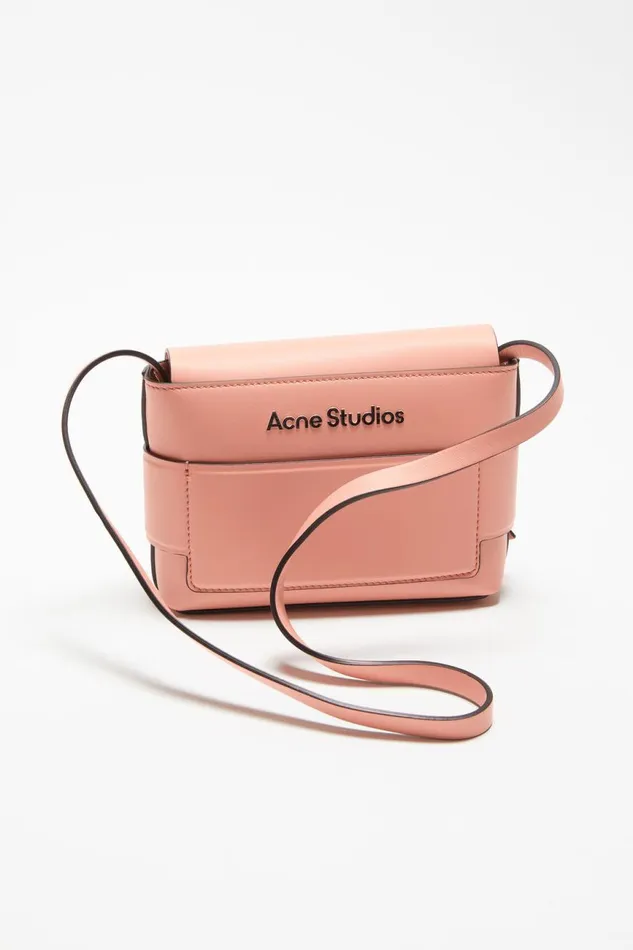 Women Musubi Mini Crossbody Bag Salmon Pink Acne Studios Bags