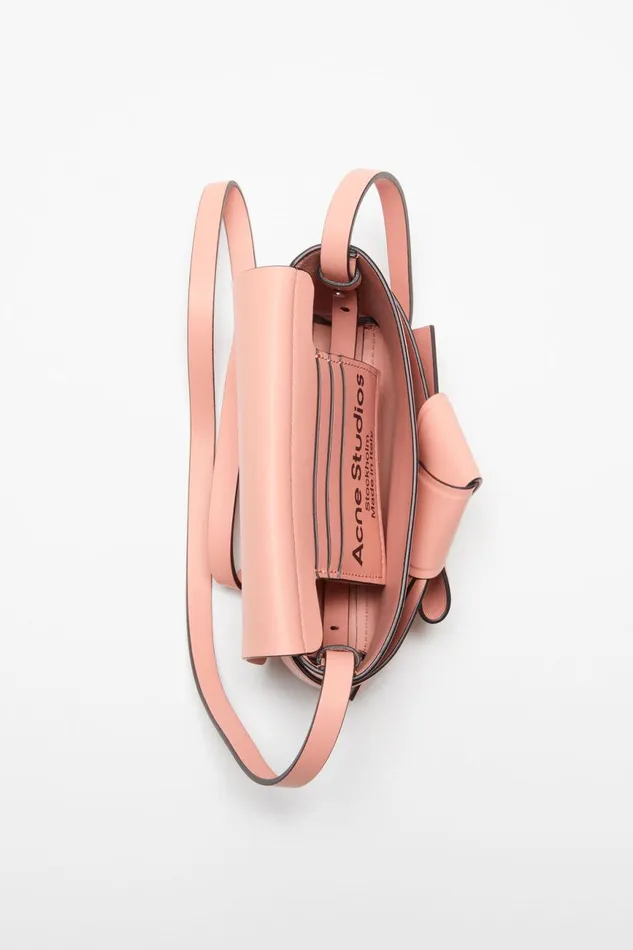 Women Musubi Mini Crossbody Bag Salmon Pink Acne Studios Bags