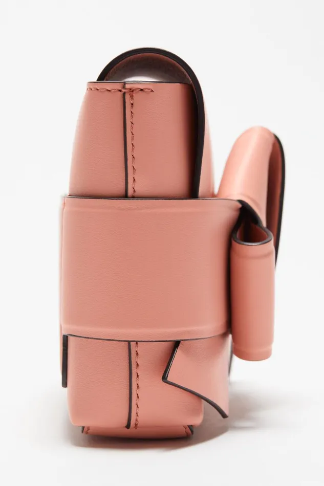 Women Musubi Mini Crossbody Bag Salmon Pink Acne Studios Bags