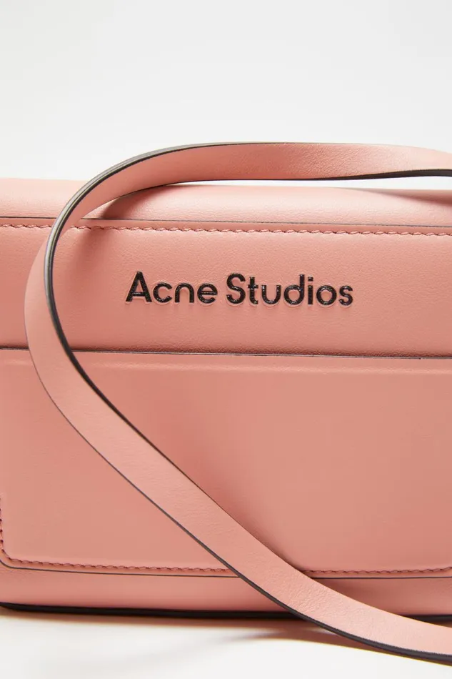 Women Musubi Mini Crossbody Bag Salmon Pink Acne Studios Bags
