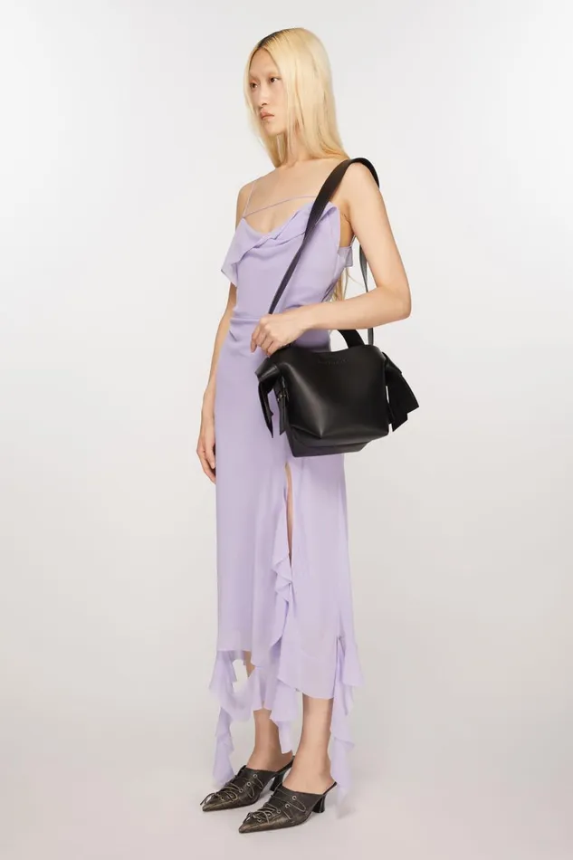 Women Musubi Mini Shoulder Bag Black Acne Studios Bags