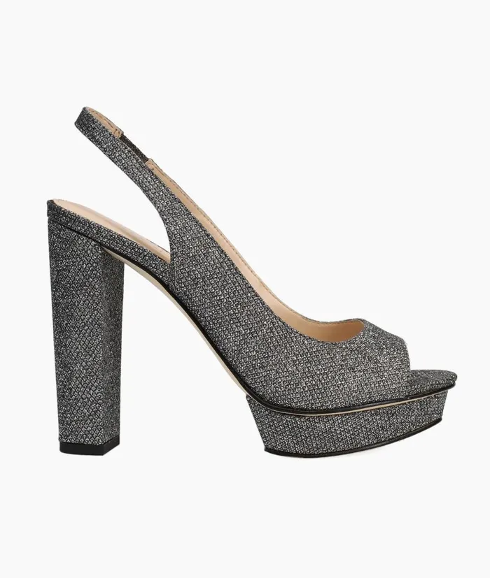 Women Palma 2 Platform 8211 Pewter Pelle Moda High Heels