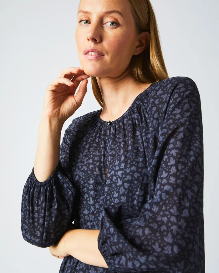 Women Petticoat Dress Navy Billy Reid Dresses