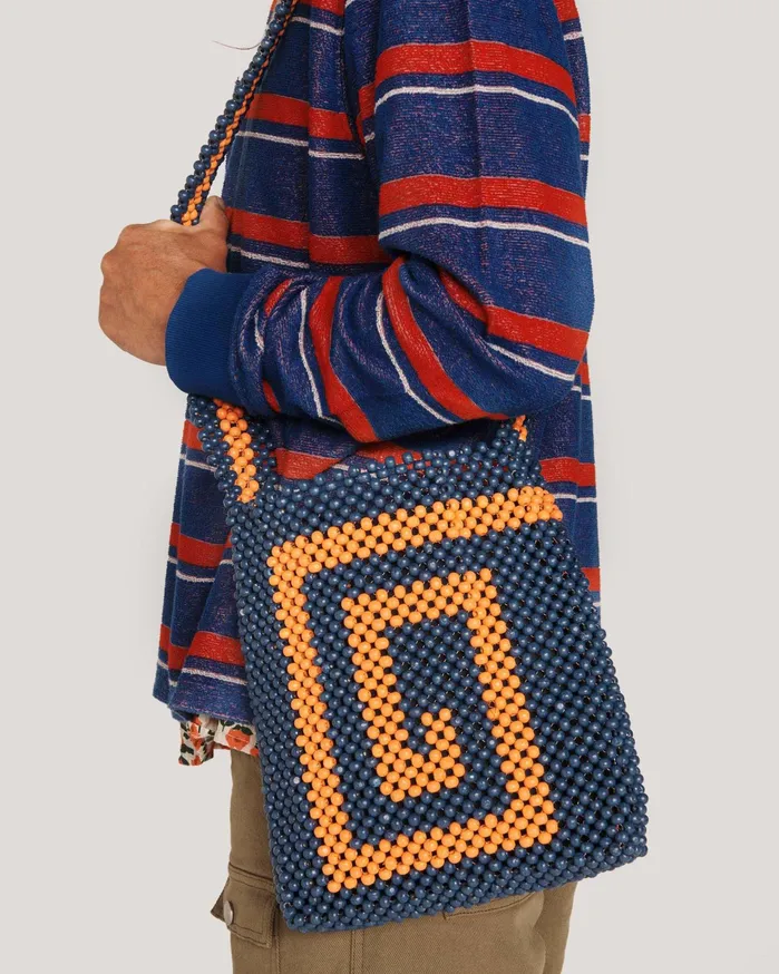 Women Pilgrim Bag Blue Multi YMC Bags and Wallets