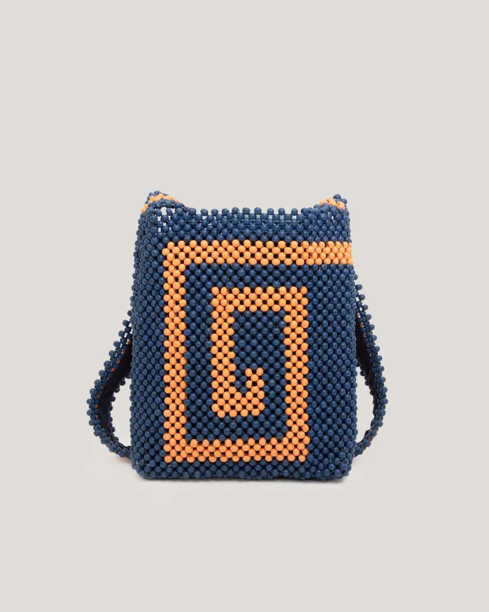 Women Pilgrim Bag Blue Multi YMC Bags and Wallets