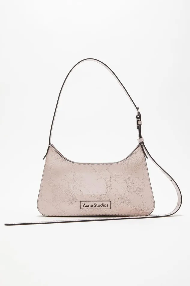 Women Platt Mini Shoulder Bag Pastel Pink Acne Studios Bags