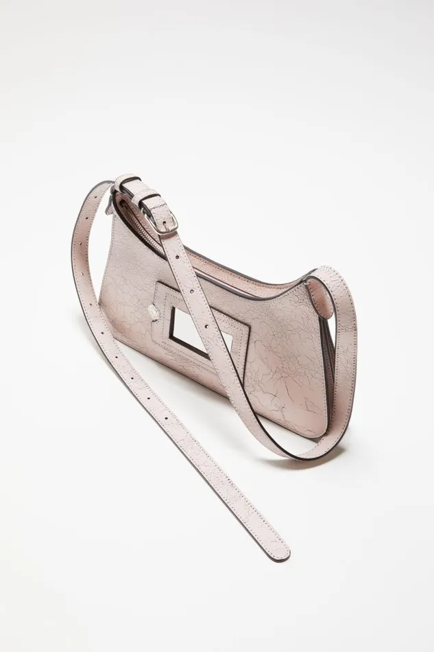 Women Platt Mini Shoulder Bag Pastel Pink Acne Studios Bags