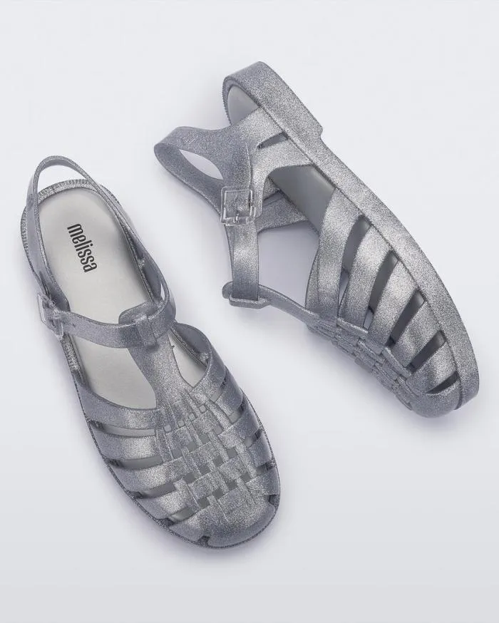 Women Possession Glitter Clear Melissa Sandals