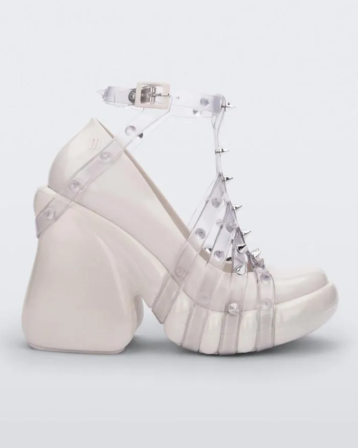 Women Punk Love Heel Whiteclear Melissa Platforms