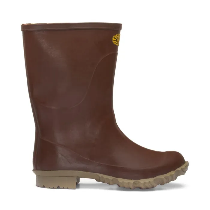 Women Rubber Boots Unisex 7077TRONCHETTO PADUS High Cut BROWN Superga Gumboots