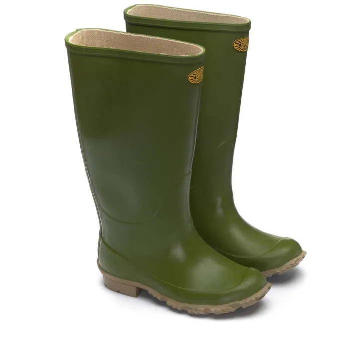 Women Rubber Boots Unisex 7266GINOCCHIO PADUS High Cut OLIVE Superga Gumboots