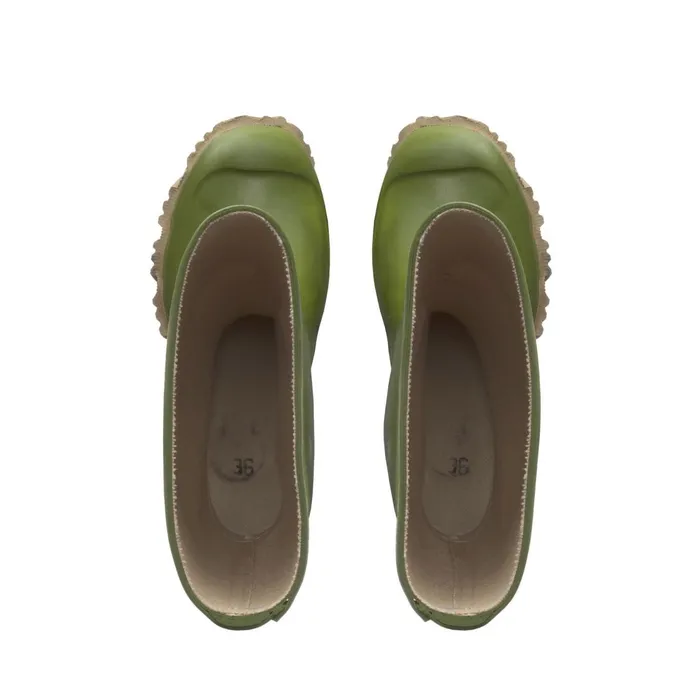 Women Rubber Boots Unisex 7266GINOCCHIO PADUS High Cut OLIVE Superga Gumboots