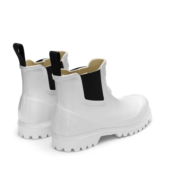 Women Rubber Boots Unisex 798 RUBBER BOOTS Mid Cut WHITE Superga Gumboots