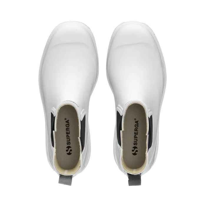 Women Rubber Boots Unisex 798 RUBBER BOOTS Mid Cut WHITE Superga Gumboots