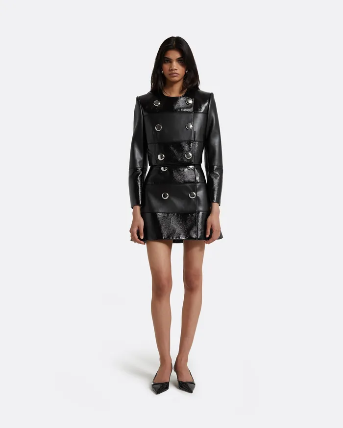 Women Safiyaa Braite Black Jacket Black Jackets and Coats