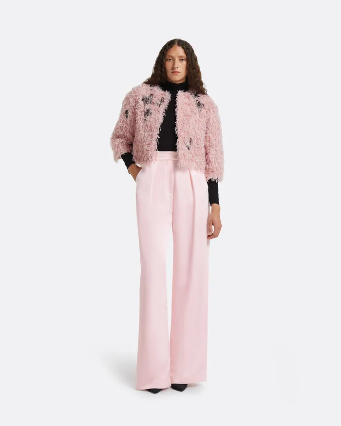 Women Safiyaa Ivy Boudoir Pink Jacket Boudoir Pink Jackets and Coats