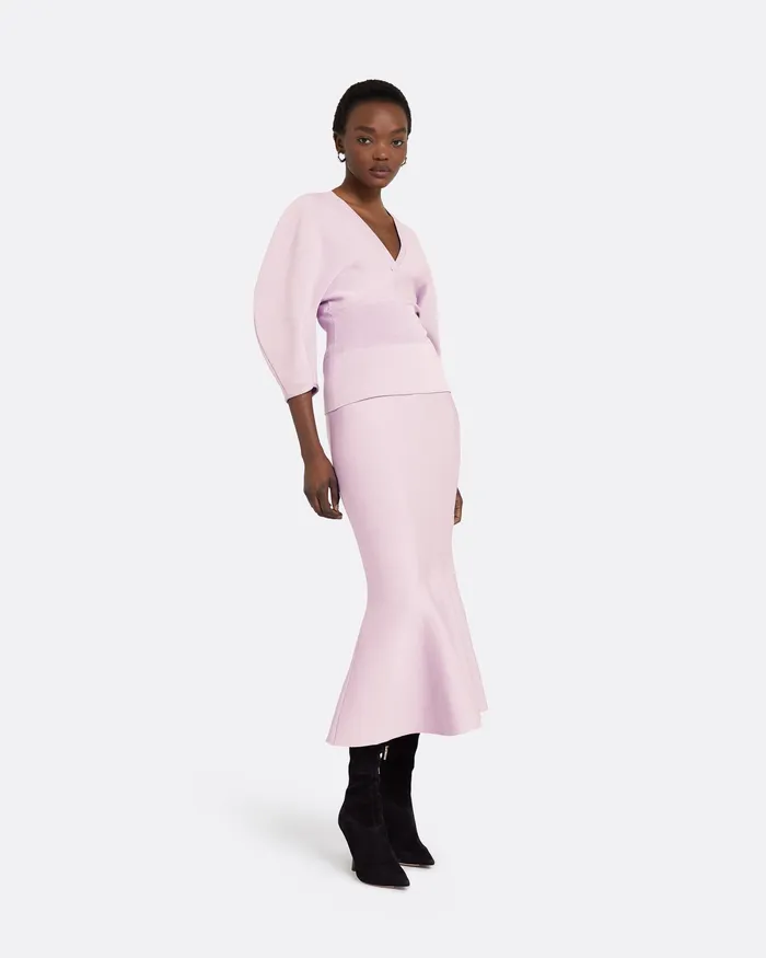 Women Safiyaa Kamali Lilac Snow Knit Top Lilac Snow Knitwear