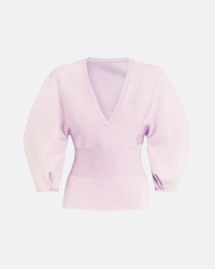 Women Safiyaa Kamali Lilac Snow Knit Top Lilac Snow Knitwear