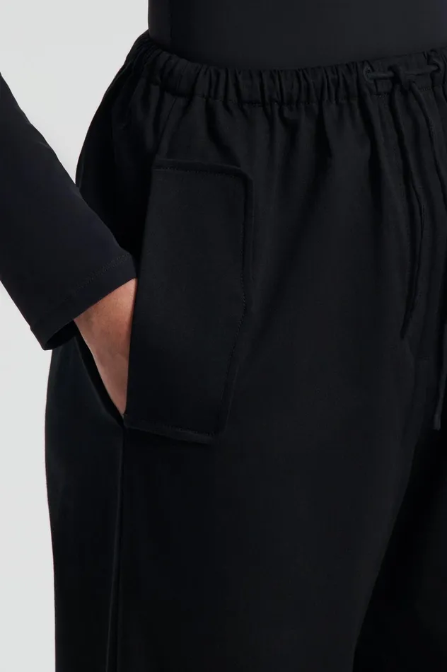 Women Scanlan Theodore Trousers POCKET CARGO Black Women Scanlan Theodore Trousers POCKET CARGO Black