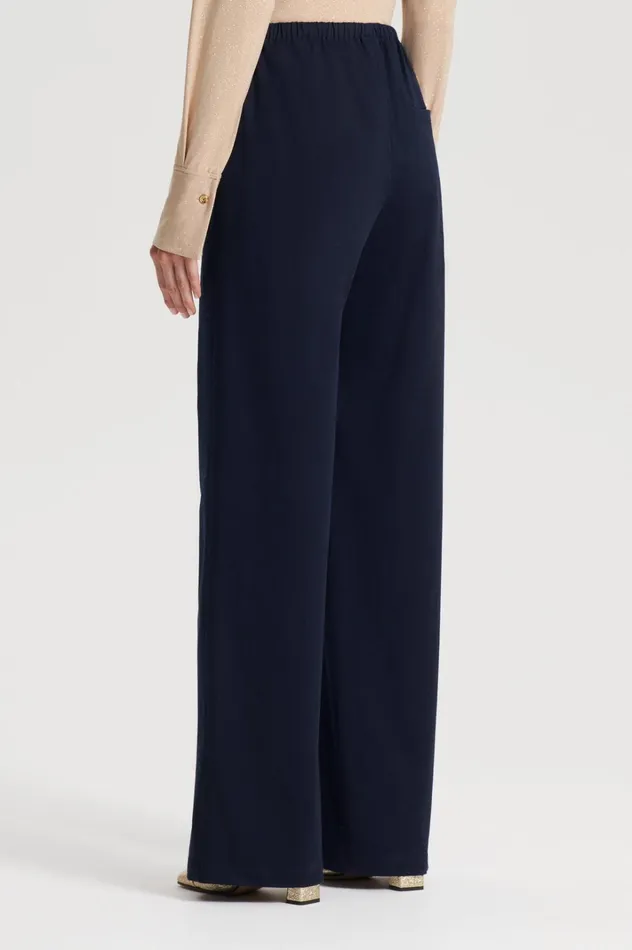 Women Scanlan Theodore Trousers POCKET CARGO Navy Women Scanlan Theodore Trousers POCKET CARGO Navy