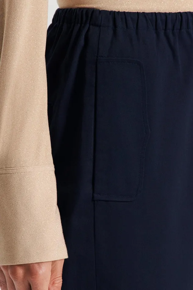 Women Scanlan Theodore Trousers POCKET CARGO Navy Women Scanlan Theodore Trousers POCKET CARGO Navy