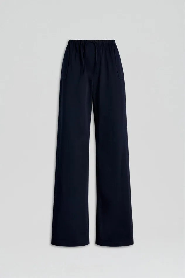 Women Scanlan Theodore Trousers POCKET CARGO Navy Women Scanlan Theodore Trousers POCKET CARGO Navy
