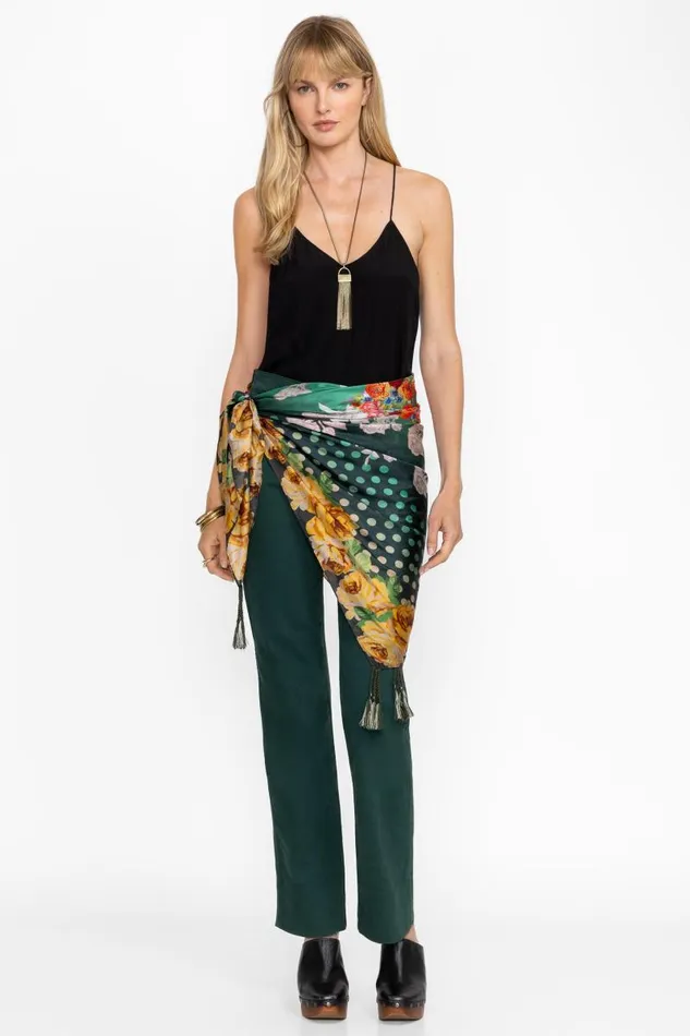 Women Scarves Johnny Was PAZA SILK SCARF Paza Scarf Print Women Scarves Johnny Was PAZA SILK SCARF Paza Scarf Print