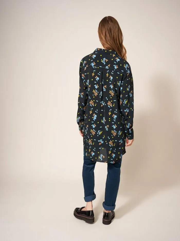 Women SHIRTS and BLOUSES White Stuff Danika Tunic Black Multi Women SHIRTS and BLOUSES White Stuff Danika Tunic Black Multi