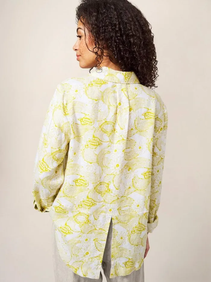 Women SHIRTS and BLOUSES White Stuff Layla Linen Shirt White Multi Women SHIRTS and BLOUSES White Stuff Layla Linen Shirt White Multi