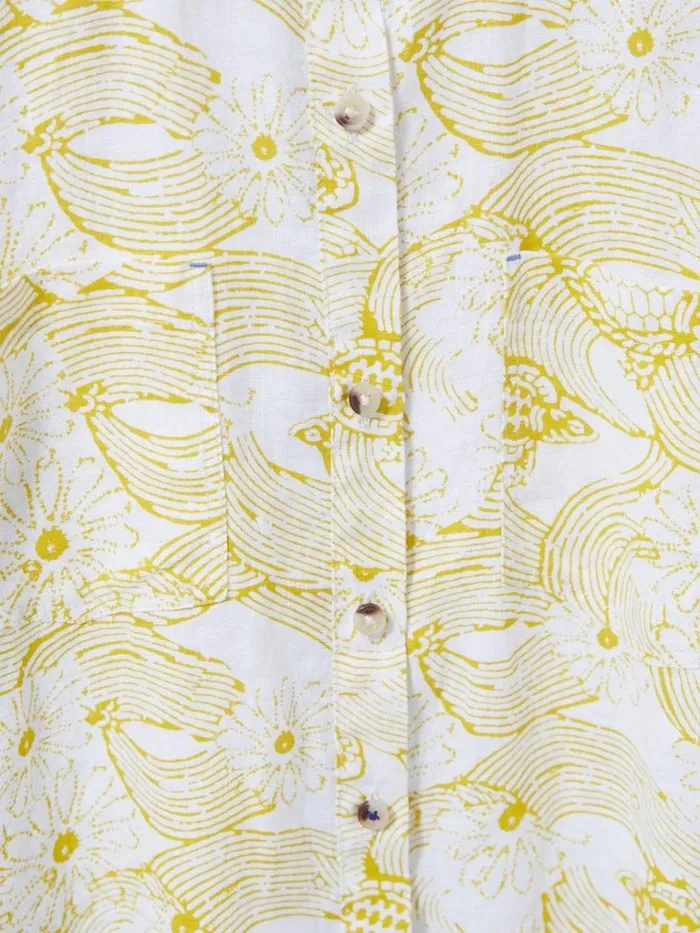 Women SHIRTS and BLOUSES White Stuff Layla Linen Shirt White Multi Women SHIRTS and BLOUSES White Stuff Layla Linen Shirt White Multi