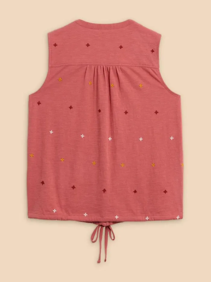 Women SHIRTS and BLOUSES White Stuff TULIP JERSEY SLEEVELESS SHIRT Pink Multi Women SHIRTS and BLOUSES White Stuff TULIP JERSEY SLEEVELESS SHIRT Pink Multi