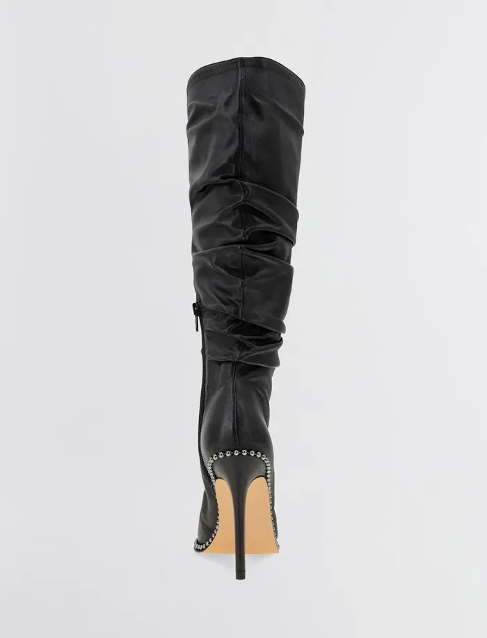 Women Shoes BCBG Black Harbi Tall Boot Black