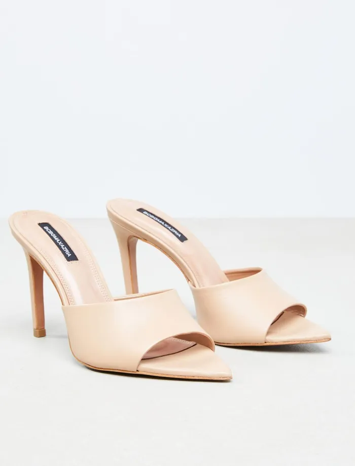 Women Shoes BCBG Nude Dana Slide Heel Nude