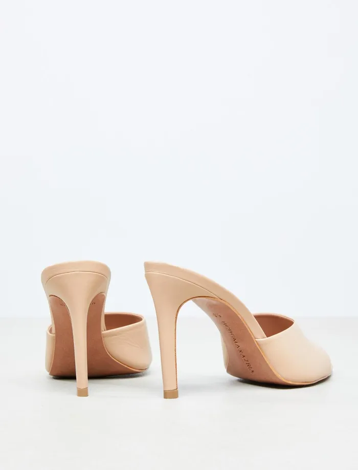 Women Shoes BCBG Nude Dana Slide Heel Nude Women Shoes BCBG Nude Dana Slide Heel Nude